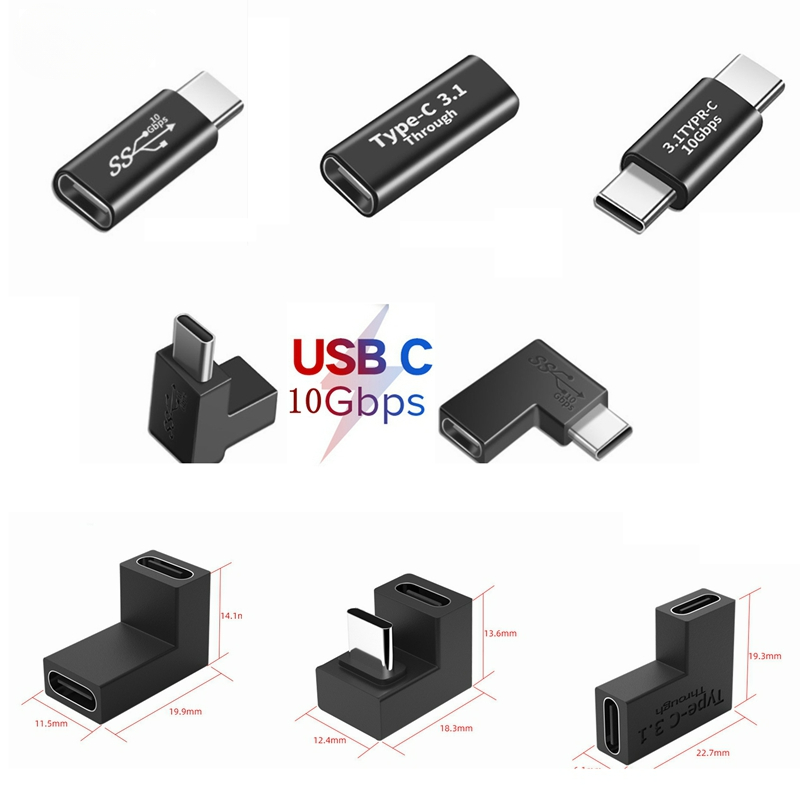 Photography Kit Xiaomi - U-förmiger abgewinkelter 90-Grad-USB 3.1 10 Gbit/s