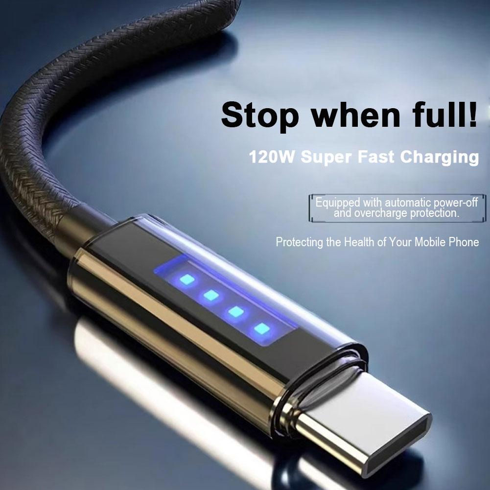 Photography Kit Xiaomi - 120W 6A Superschnelles Ladekabel USB-Datenkabel mit