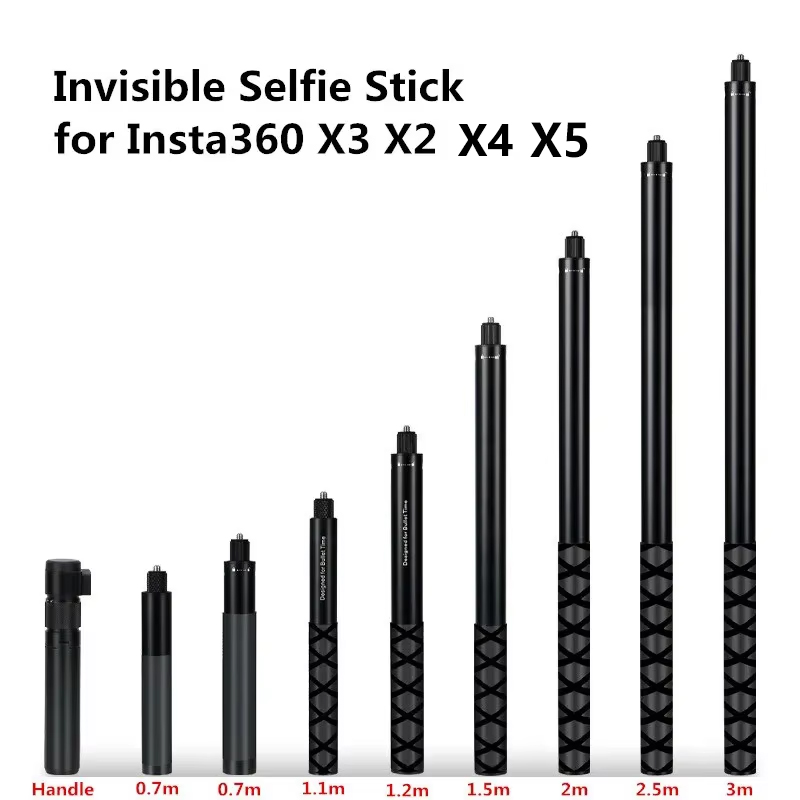 Insta360 Camera X4 - Unsichtbarer Selfie-Stick für Insta360 X5 X4