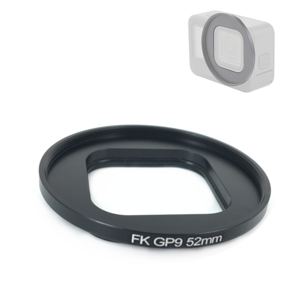 Gopro Action Camera Hero 13 Black - 52 mm Objektivfilter-Adapterring für Black GoPro