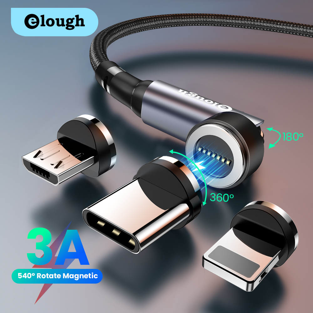 Tethering Cable Usb - Elough 540 Magnetkabel 3A Schnellladung Micro