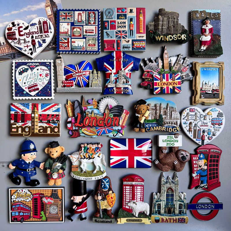 Photography Uk - Großbritannien Souvenir UK Kühlschrankmagnete England London