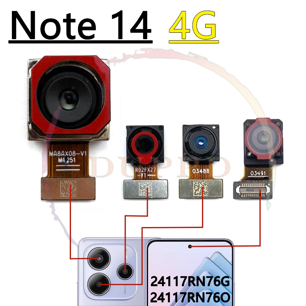 Photography Kit Xiaomi - Nach hinten gerichtete Hauptkamera für Xiaomi