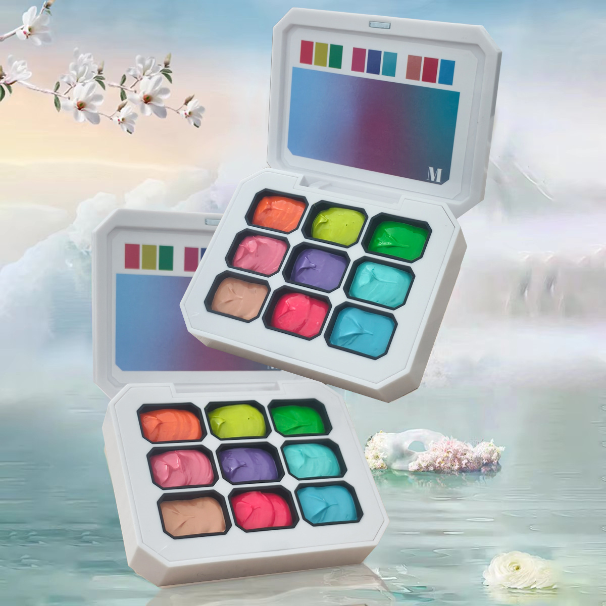 Photography Design - 1 Stück 9-Farben Solid Nagellack Pat
