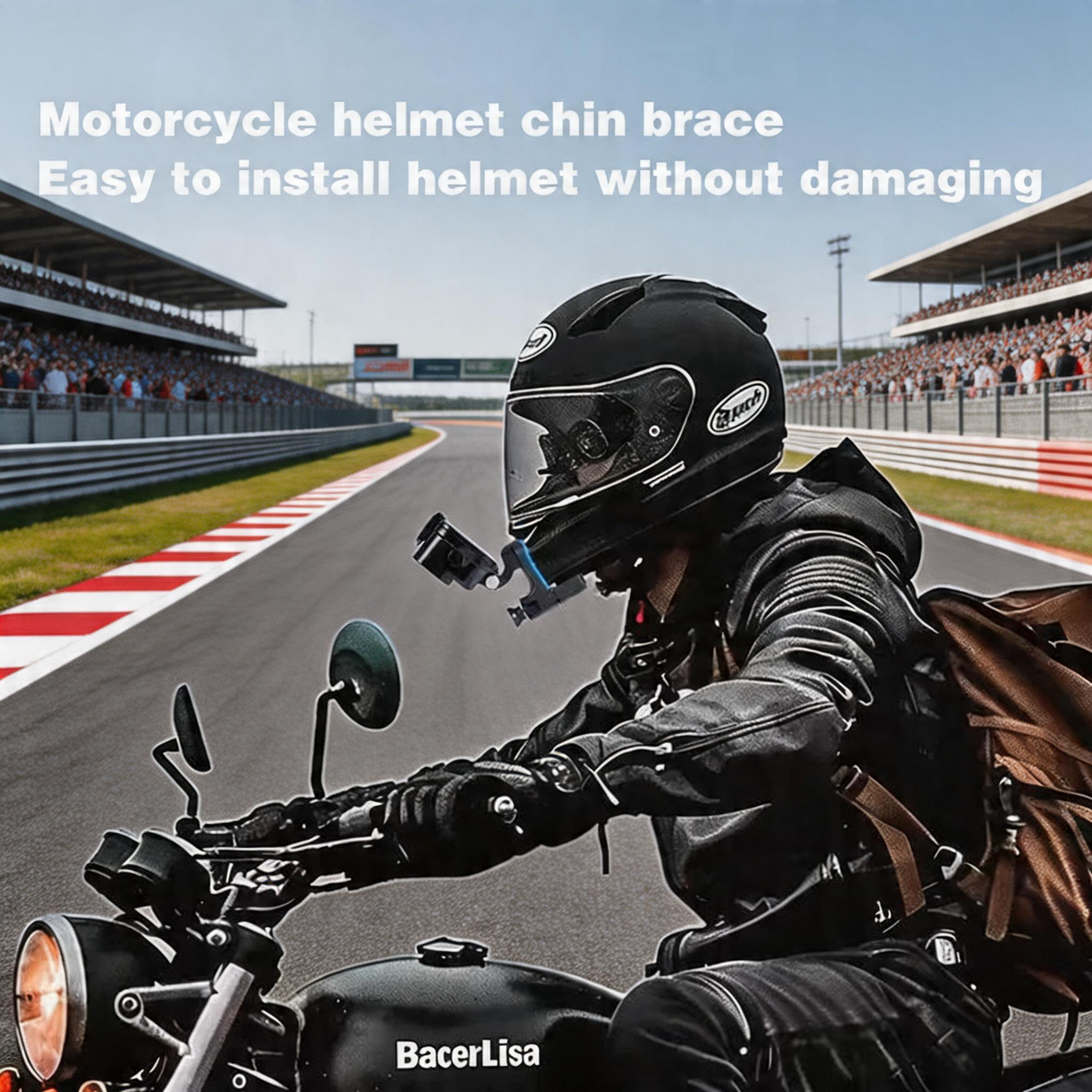 Motorradhelm-Kinnhalterung für – Gopro Action Camera Hero 13 Black Bewertung und Preis