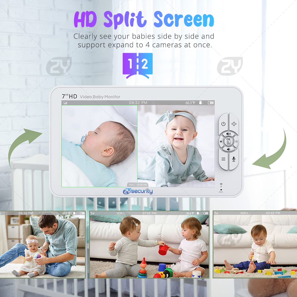 7,0-Zoll-Video-Babyphone, HD-S – Photography Uk Bewertung und Preis