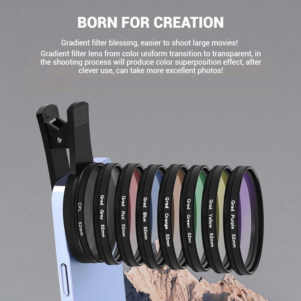 52MM Handy-Objektiv, universel – Photography With Mobile Bewertung und Preis