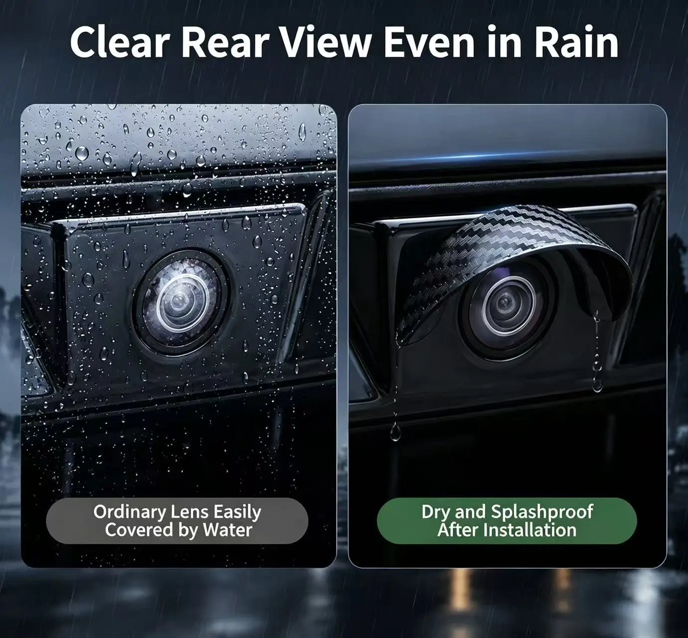 Kohlefaser-Soft-PVC-Regenschut – Camera Rain Cover Bewertung und Preis