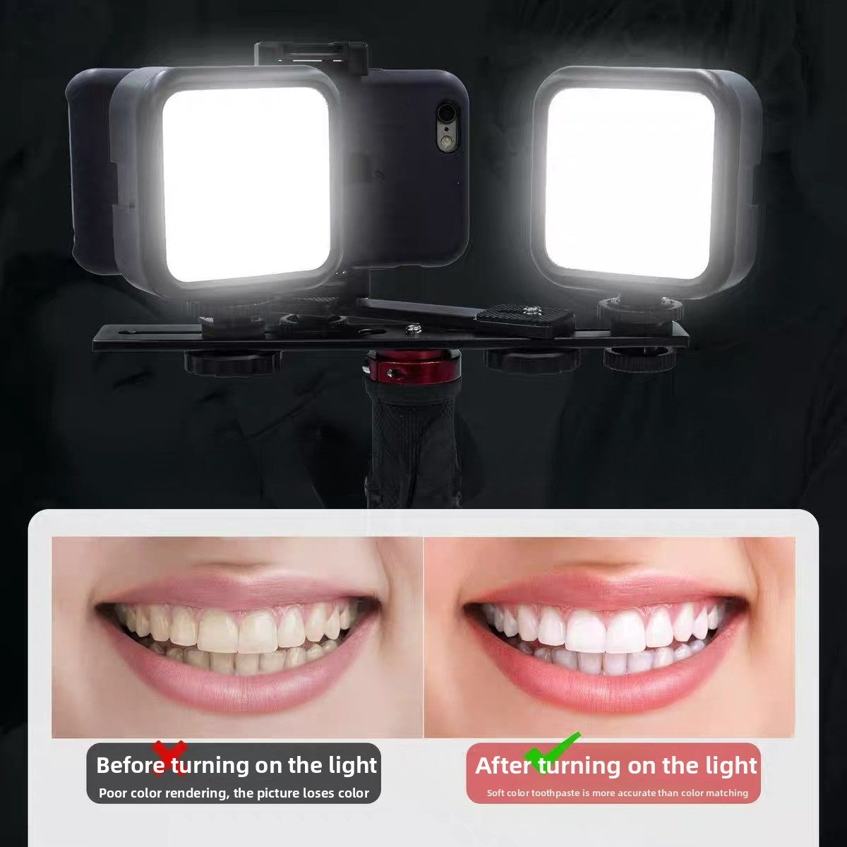 Dentalfotolampe mit Bluetooth, – Photography Basic Bewertung und Preis