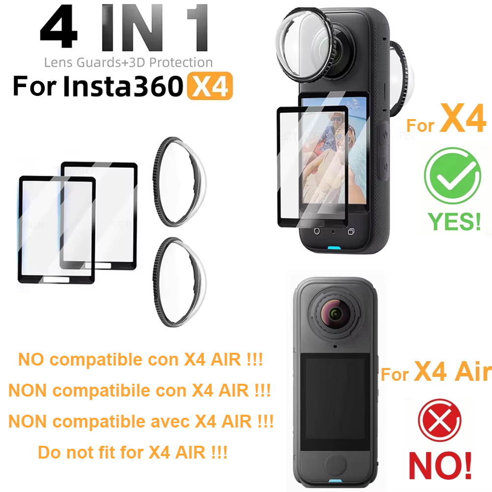 Für Insta360 X4 Objektivschutz – Insta360 Camera X4 Bewertung und Preis