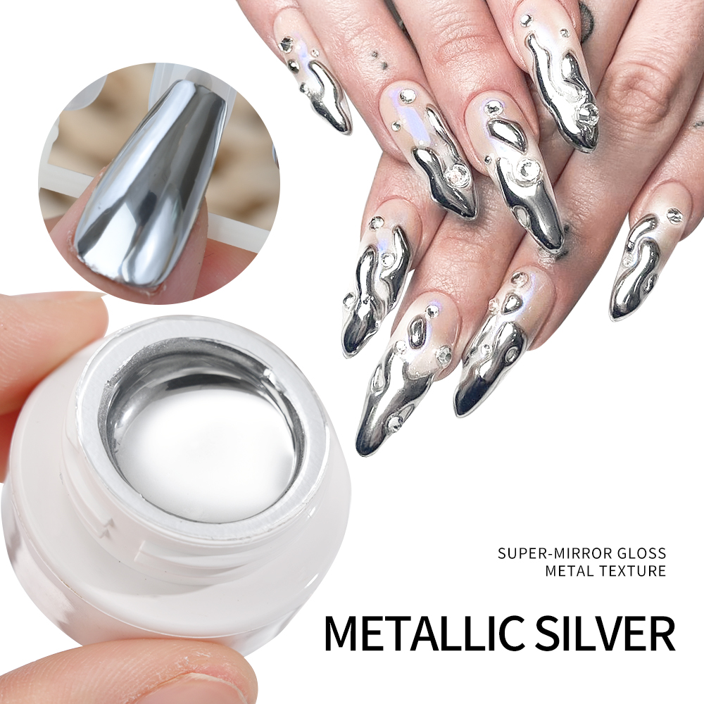 5ml Silber Gold Metallic Gel N – Photography Design Bewertung und Preis