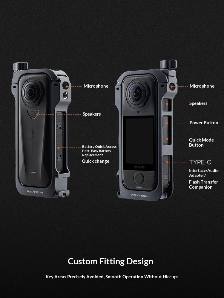 PGYTECH Kamera-Gehäuse für Ins – Insta360 Camera X4 Bewertung und Preis
