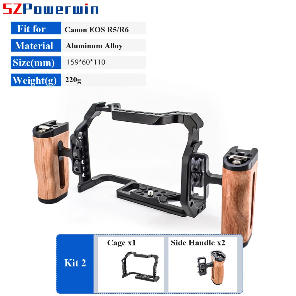 Powerwin für Canon EOS R5 R6 K – Camera Cage Rig Bewertung und Preis