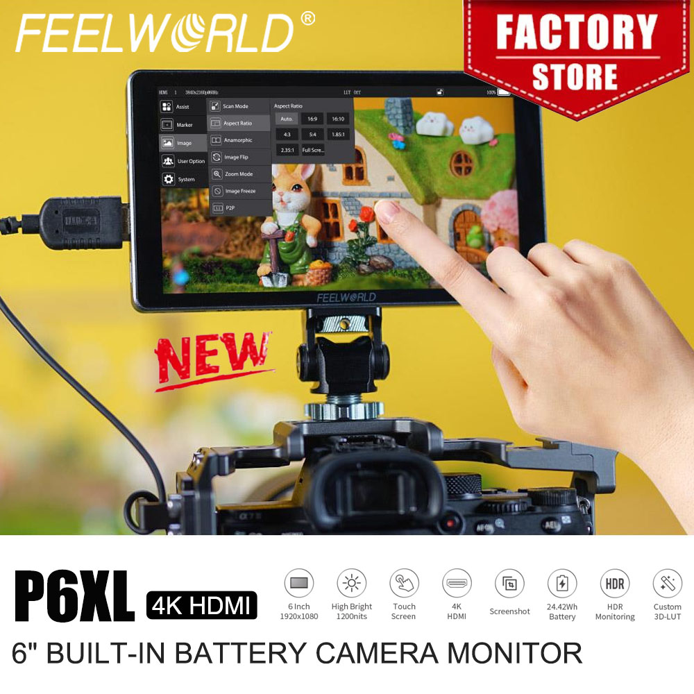 FEELWORLD P6XL 6-Zoll Fotograf – Photography Uk Bewertung und Preis