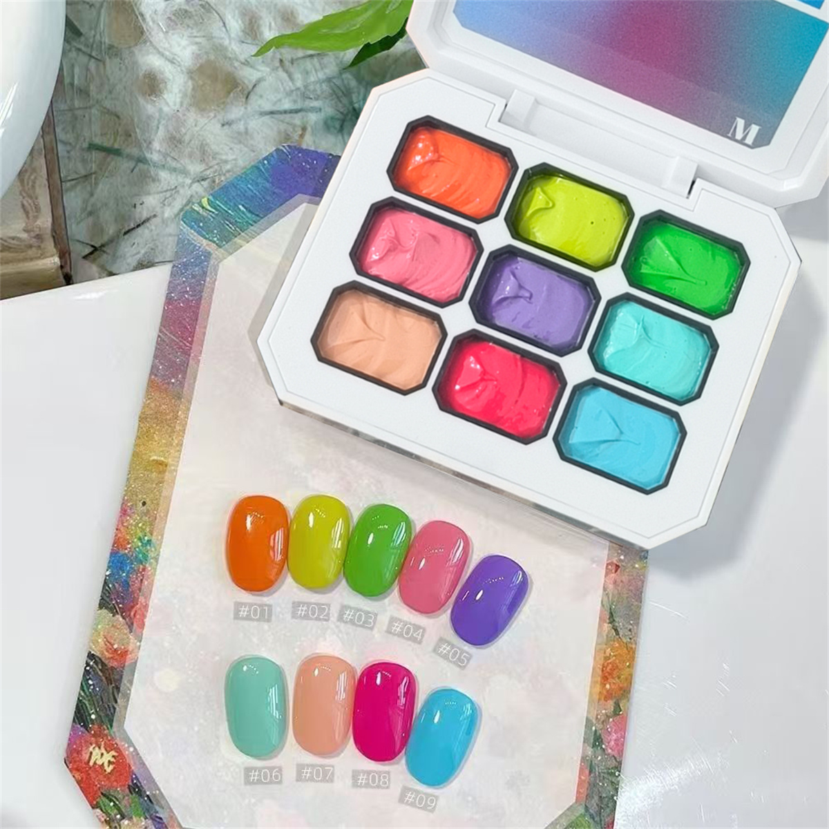 1 Stück 9-Farben Solid Nagella – Photography Design Bewertung und Preis