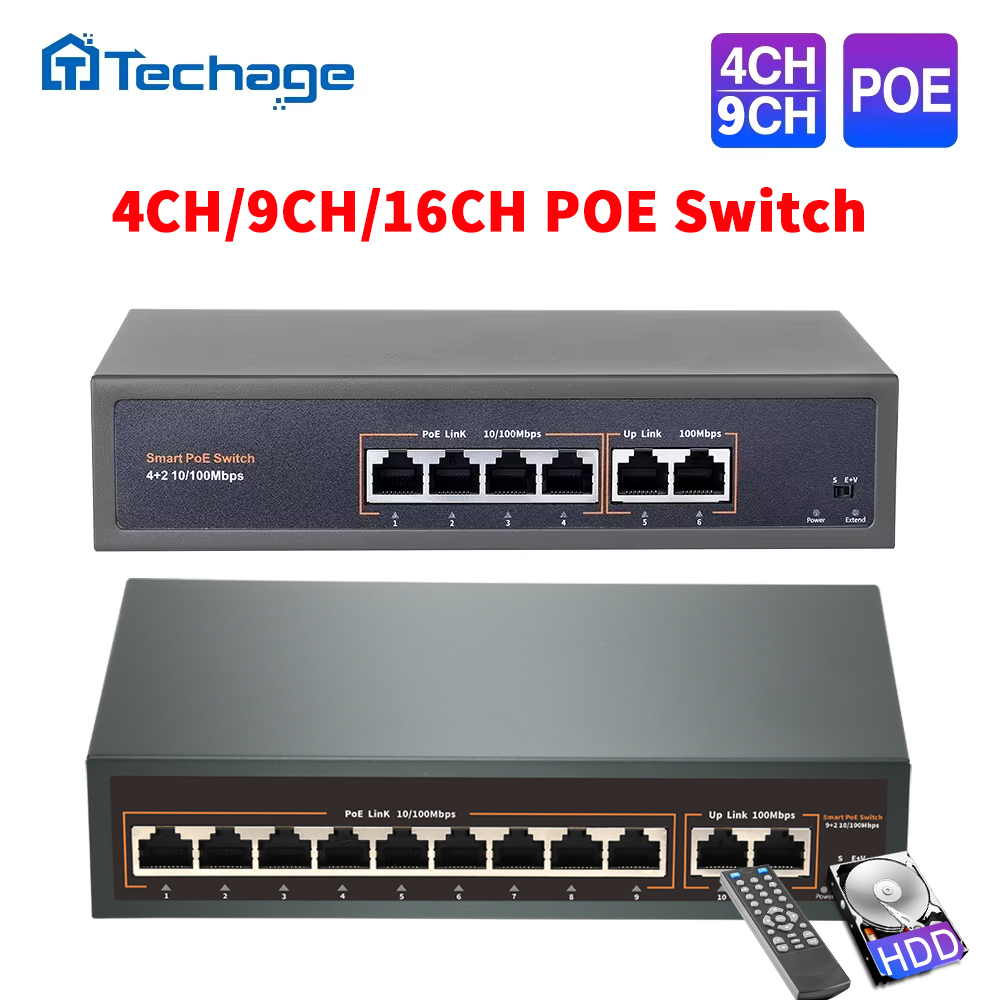 Techage 52V 4CH 8CH 16CH Netzw – Photography Uk Bewertung und Preis