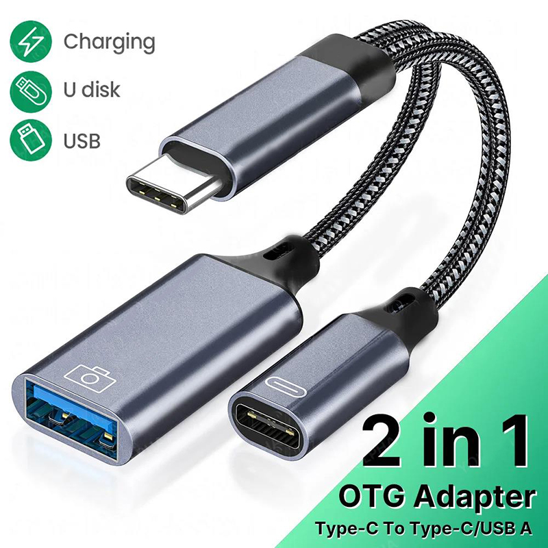 2-in-1 USB-Typ-C-auf-3,5-mm-Au – Tethering Cable Usb Bewertung und Preis