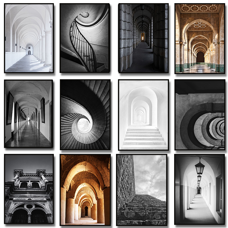 Moderne Abstrakte Schwarz-Weiß – Photography Design Bewertung und Preis