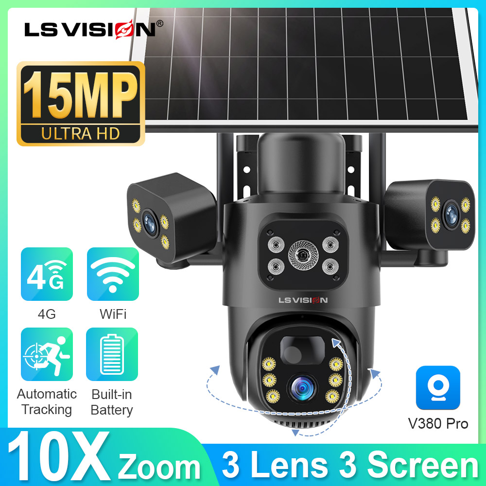 LS VISION 4G/WiFi Solarkamera  – Photography Uk Bewertung und Preis